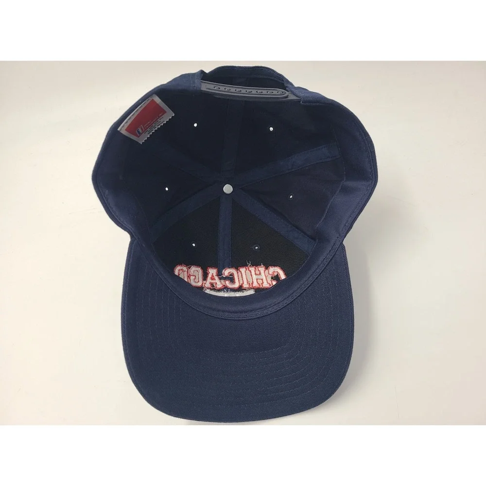 Vintage Chicago Illinois Twins Enterprise Snapback Hat Cap Cotton Men Women Blue